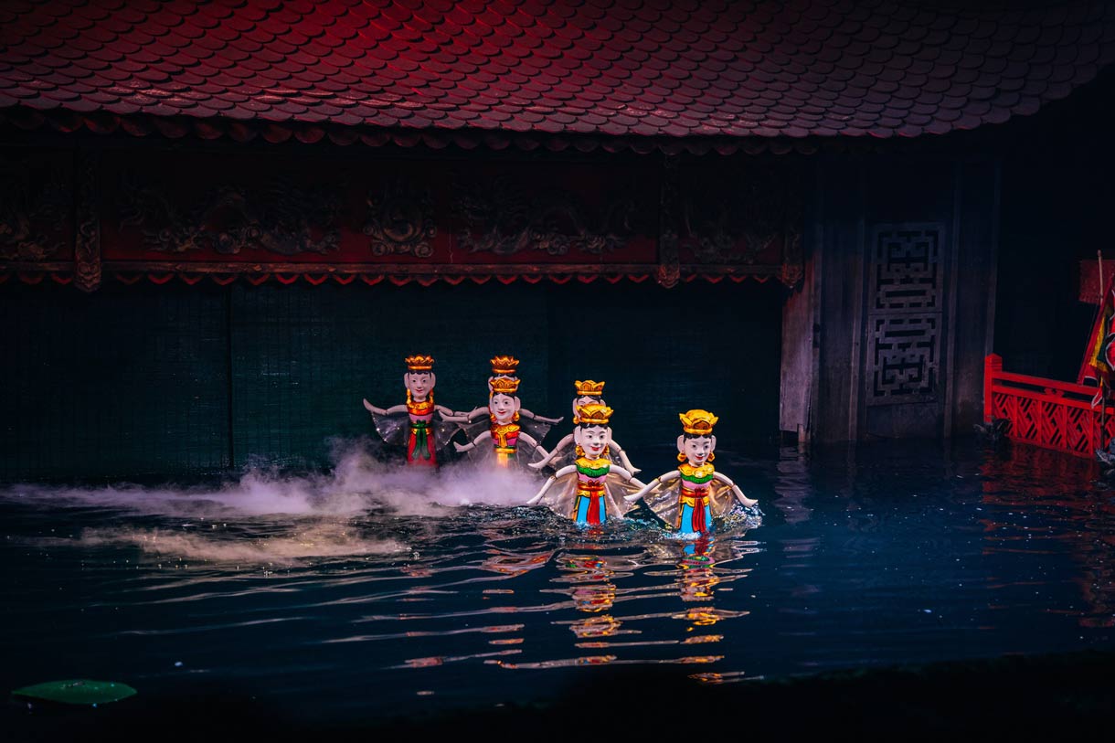 Il Teatro delle Marionette sullAcqua in Vietnam