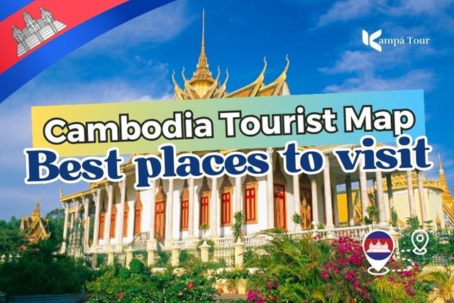 Mappa Turistica della Cambogia: Guida ai Migliori Posti da Visitare