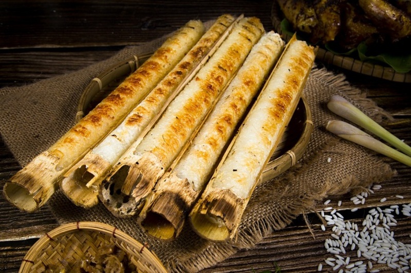 Cơm Lam o riso bruciato