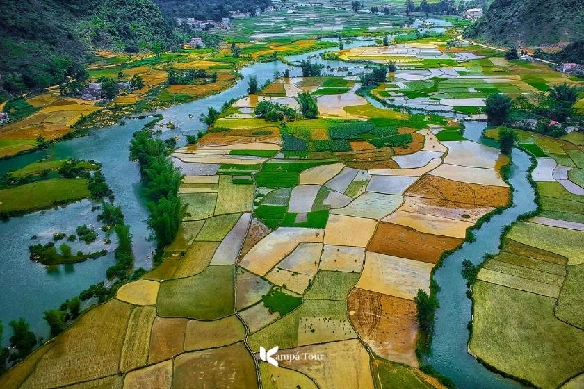 Ngoc Con vista dall'alto