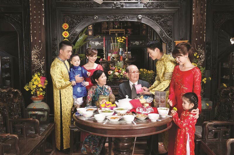 dare li xi ai genitori