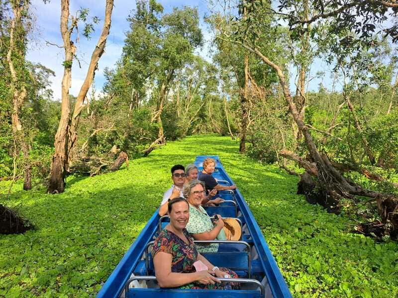 Gita in barca sul Mekong. Foto: I nostri cari viaggiatori