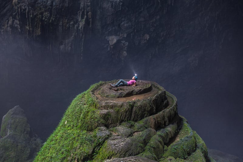 Scena familiare di Son Doong