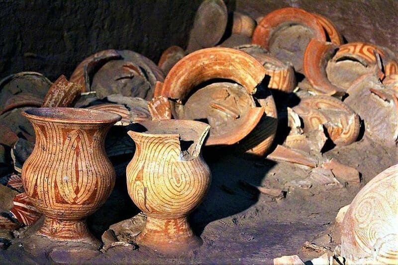 Reperti risalenti all'Età del Bronzo, alcuni datati a oltre 5.000 anni fa
