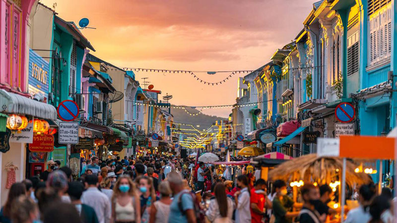 Le stradine pittoresche di Phuket Town