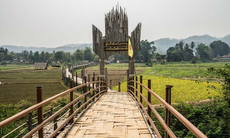 ponte di bambù Su Tong Pae