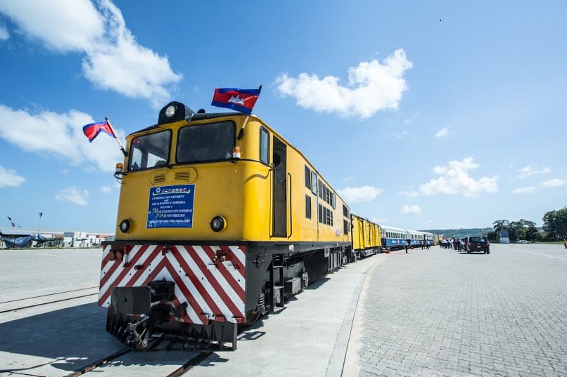 Treno in Cambogia