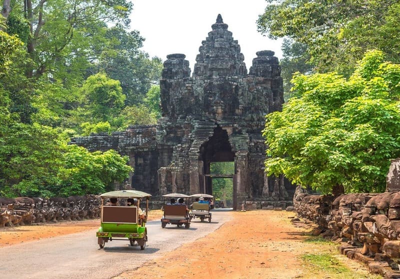 Visita ad Angkor Wat in tuk-tuk