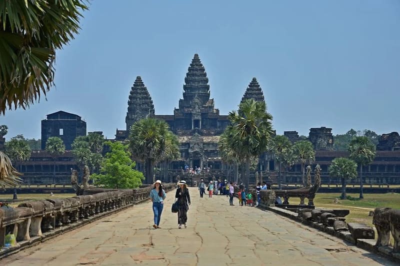 L'ingresso principale di Angkor Wat