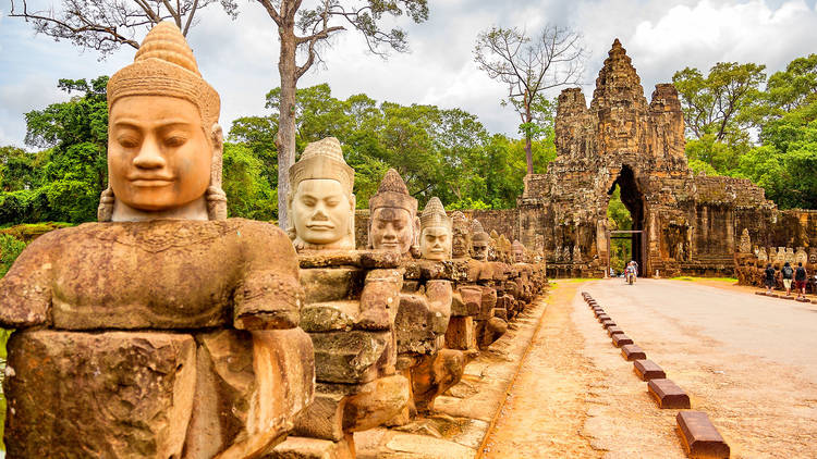 Imponenti opere architettoniche a Siem Reap