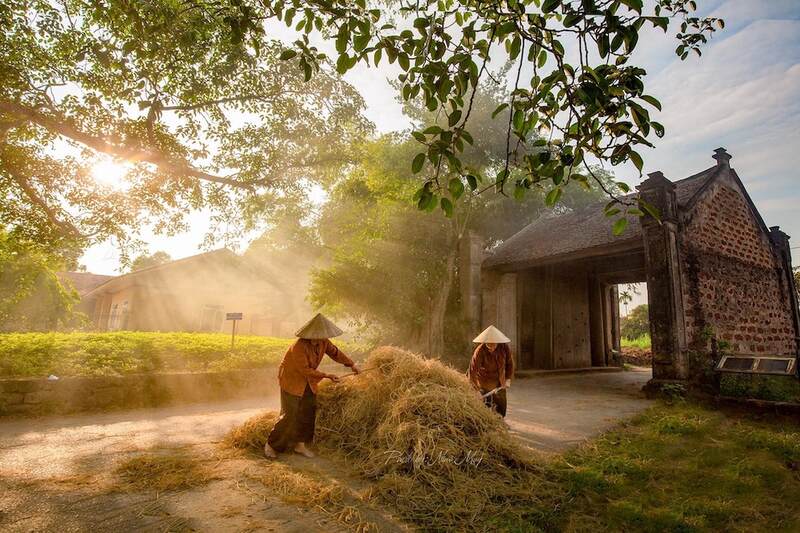 L'antico villaggio di Duong Lam non è lontano da Hanoi.