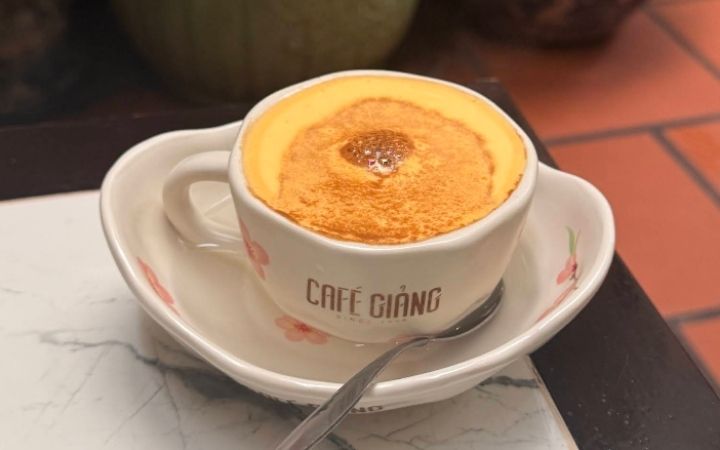 Egg coffee a Hanoi