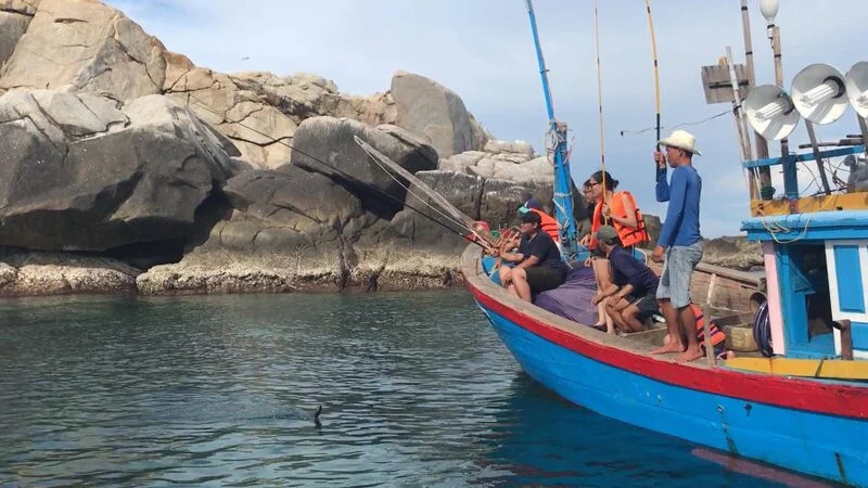 La pesca è un’esperienza molto interessante da provare a Cua Dai