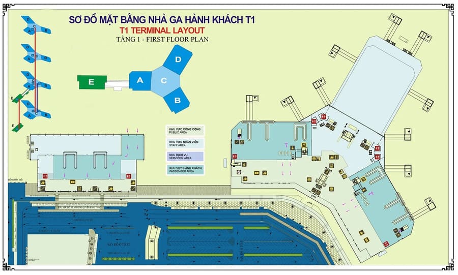 hanoi terminal layout 1