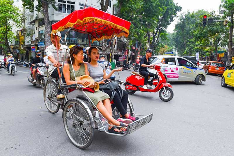 Giro in ciclo hanoi