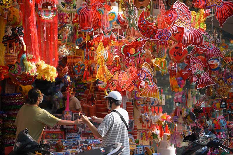 via hang ma quartiere vecchio hanoi