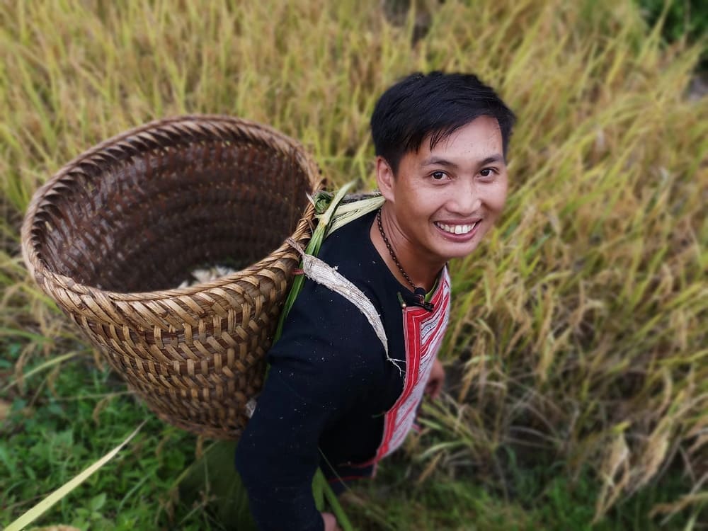 Una persona locale a Hoang Su Phi