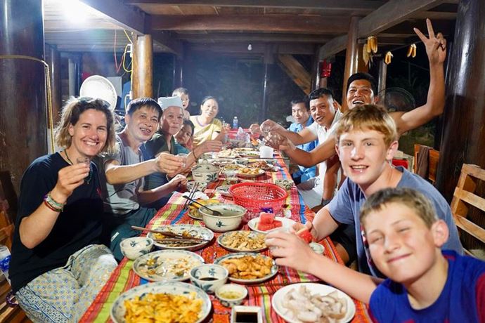 homestay con i locali