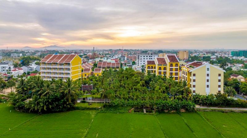 Il paesaggio del La Siesta Hoi An trasmette una pace indescrivibile