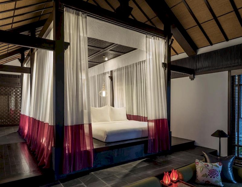 Una camera del Four Seasons Hoi An resort
