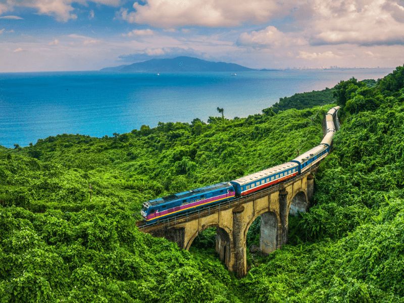 Il percorso ferroviario più bello del Vietnam è quello del Passo Hai Van