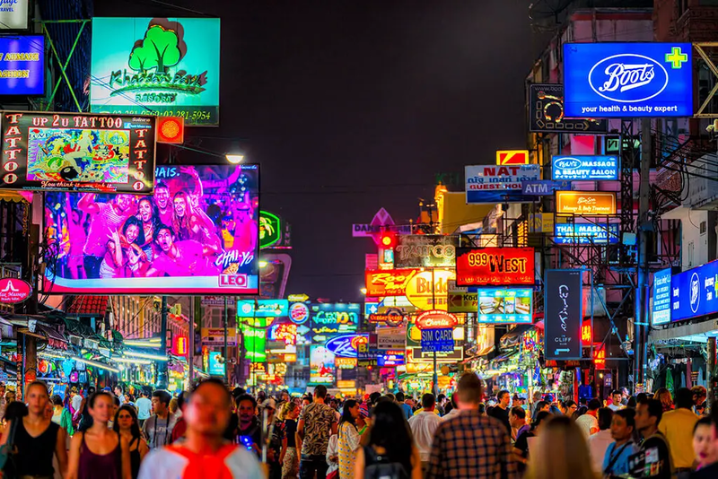 Khao San Road, una famosa strada gastronomica della Thailandia