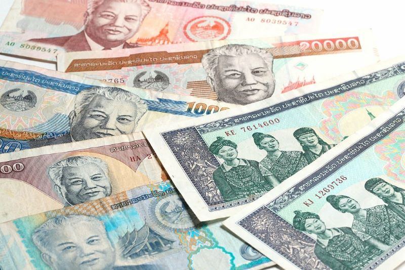 Il kip, la moneta del Laos