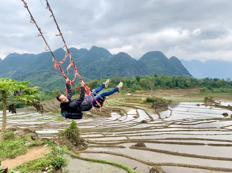 Il nostro viaggiatore a Pu Luong a gennaio 2024