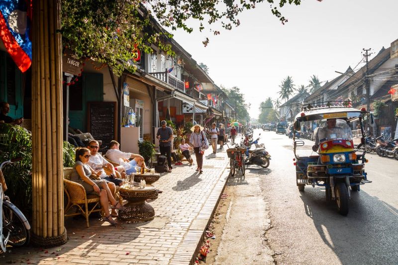 Le mance in Laos sono un gesto facoltativo di apprezzamento