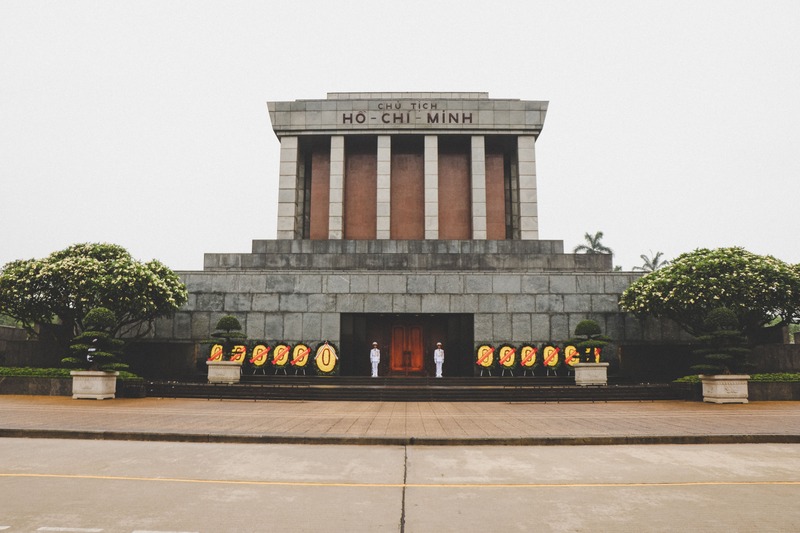 Il Mausoleo del Presidente Ho Chi Minh