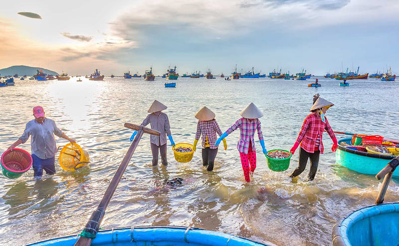 fishing village