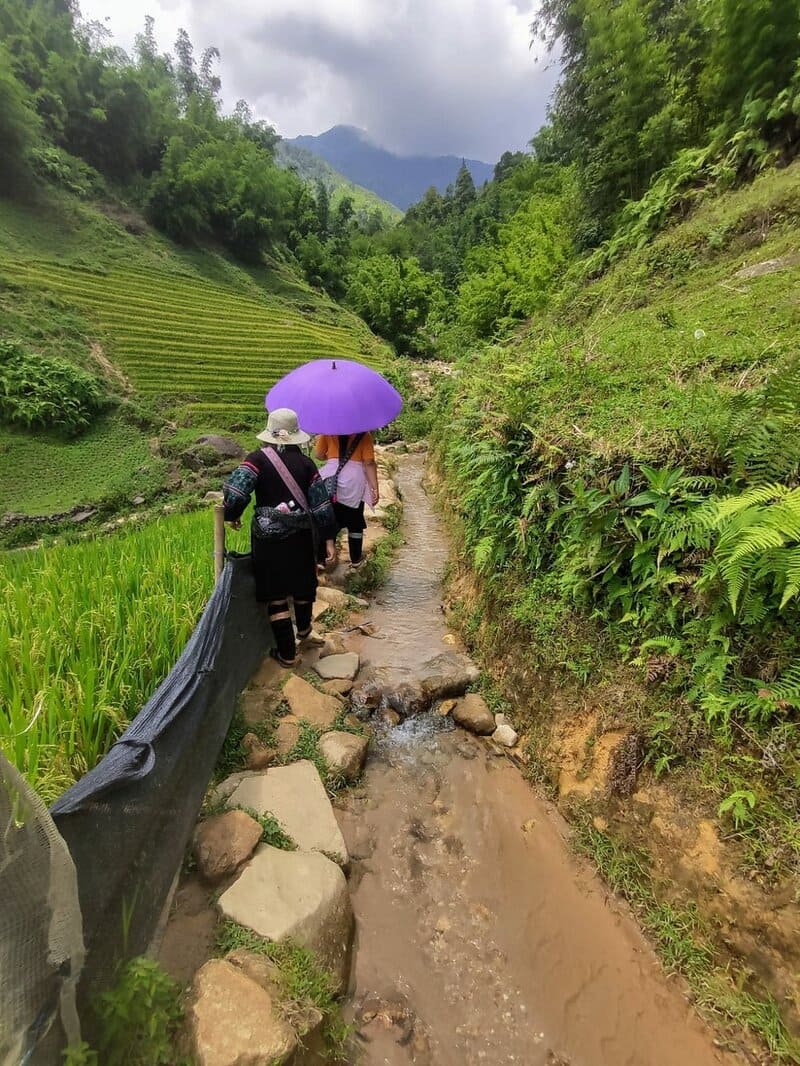 trekking nella Valle di Muong Hoa