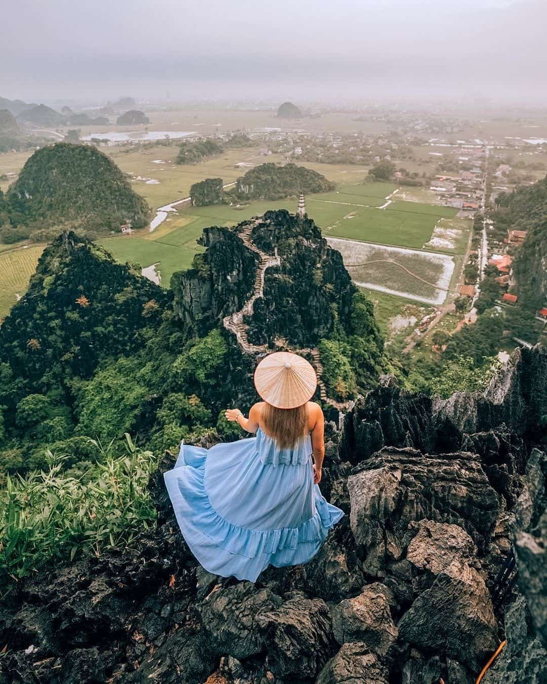 La cima del Monte Mua, il famoso punto per la fotografia