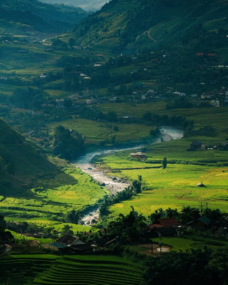 valle di Muong Hoa