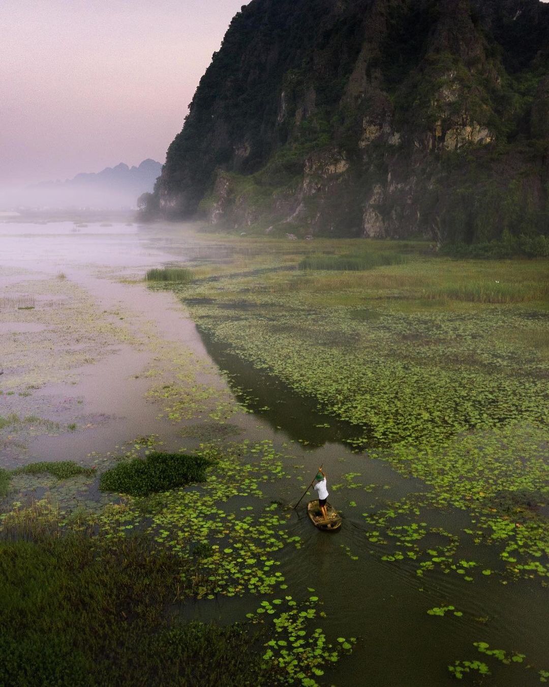 La Riserva Naturale di Van Long è una gemma ecologica che vale la pena esplorare