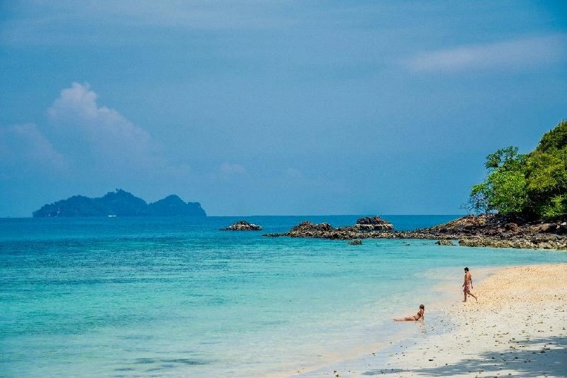Spiaggia molto tranquilla a Koh Lanta