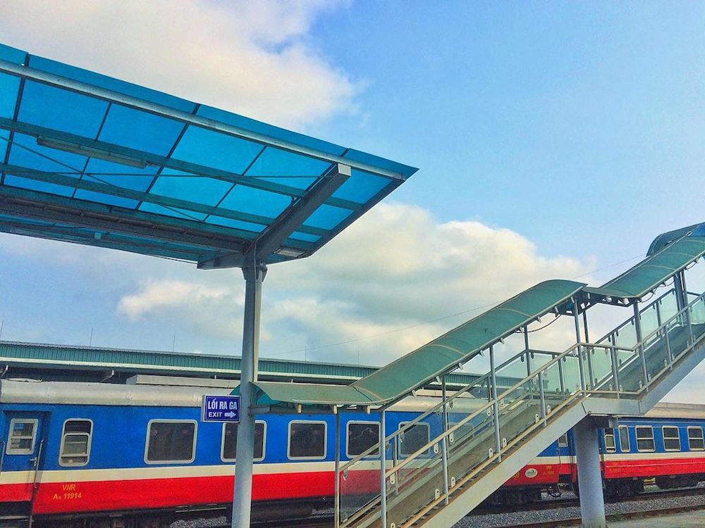 Un'altra opzione interessante è prendere il treno da Hanoi a Ninh Binh.