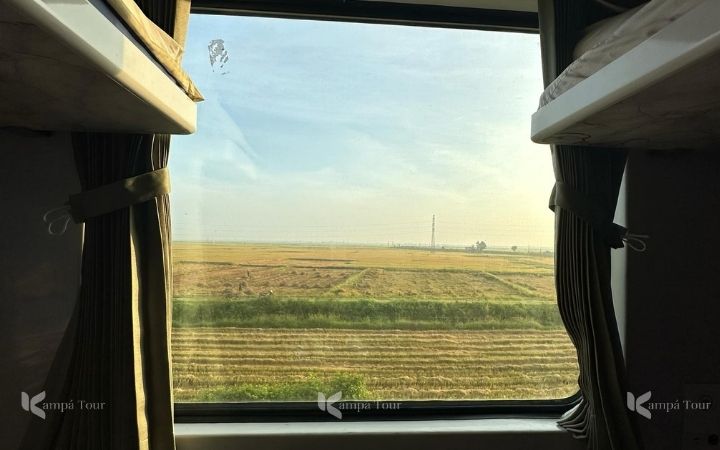 Sul percorso in treno da Ninh Binh a Phong Nha