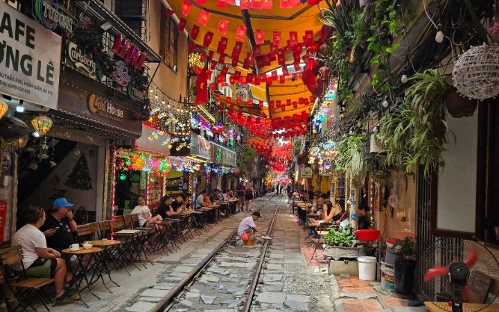Train Street di Hanoi