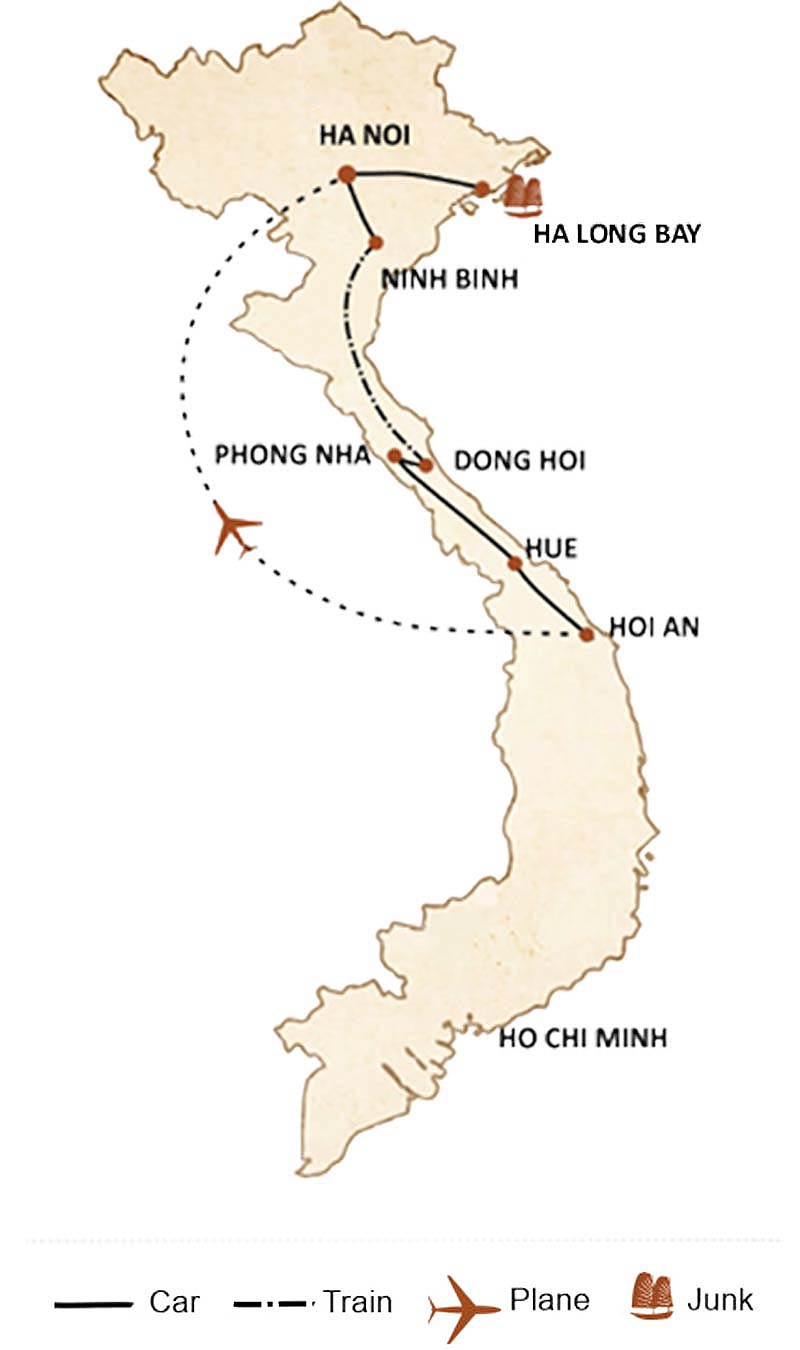 [col-img15] itinerario in Vietnam di 10 giorni