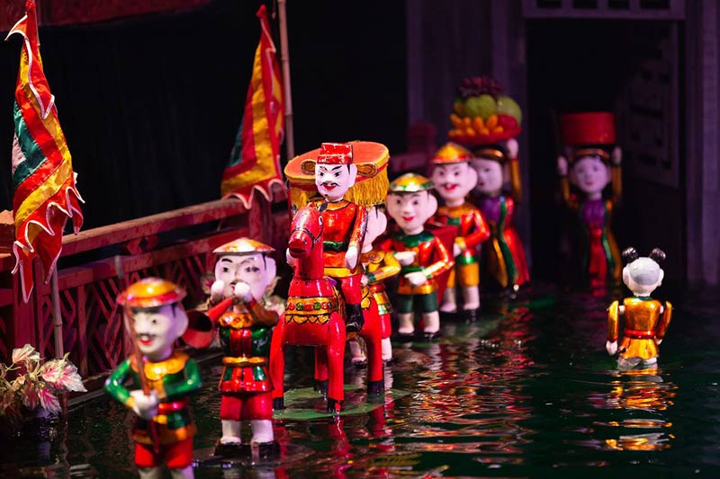 spettacolo marionette vietnam