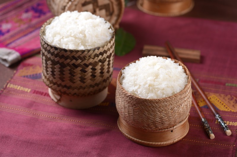 khao niew - cosa mangiare in laos