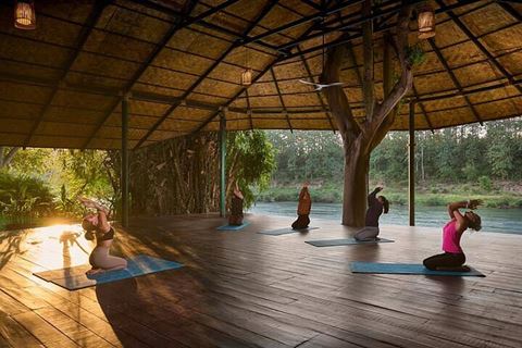 Yoga e meditazione a Luang Prabang