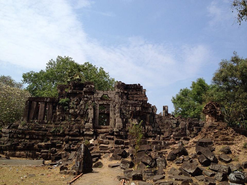 Un'altra meraviglia architettonica di Savannakhet è la casa di pietra Heuan Hinh