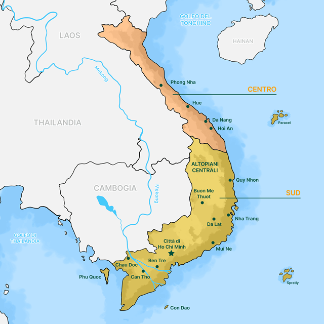 Vietnam Centrale e del Sud