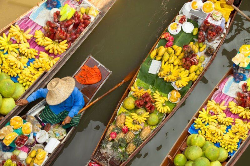 Esplora i mercati galleggianti del Delta del Mekong