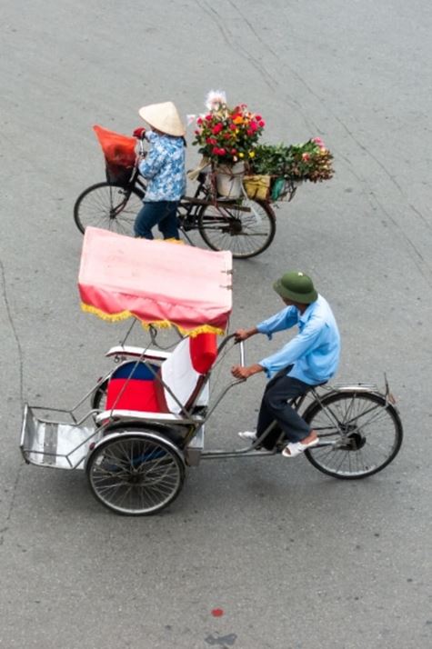 Giro in Cyclo ad Hanoi