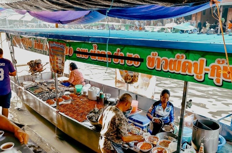 Mercato galleggiante di Bangkok
