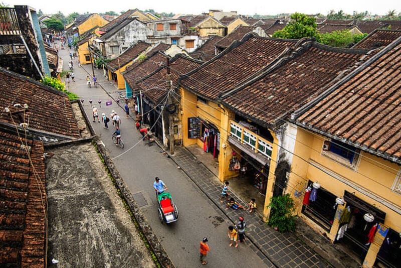Nel centro storico di Hoi An