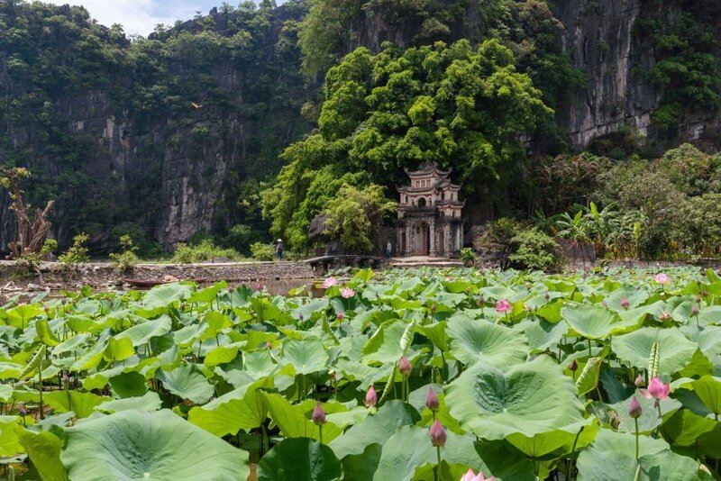 Tempio Bich Dong a Tam Coc, Ninh Binh